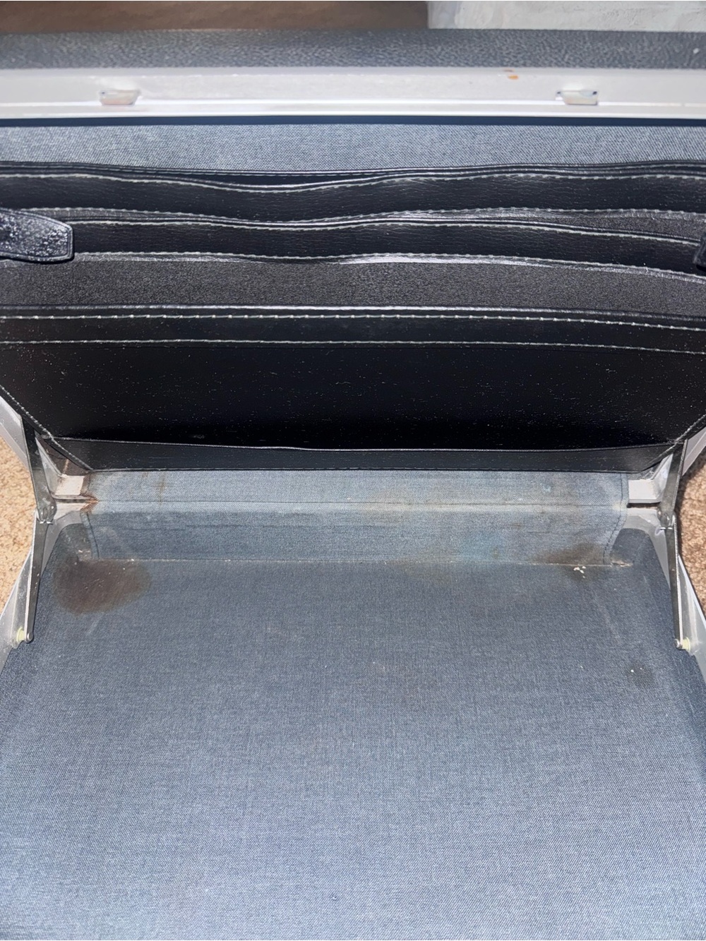 Samsonite Black Textured Hard Shell Briefcase - Picture 3 of 6